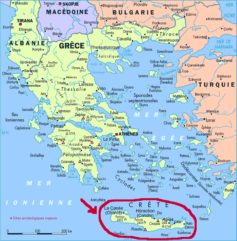 Resultado de imagem para creta grecia